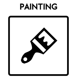Painting Icon With Text